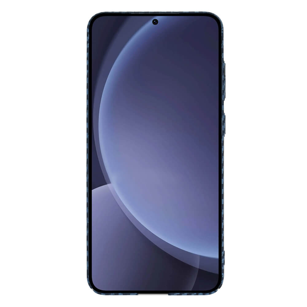 Techsuit Samsung Galaxy S25 Plus Σκληρή Θήκη Carbonite FiberShell - Cyan