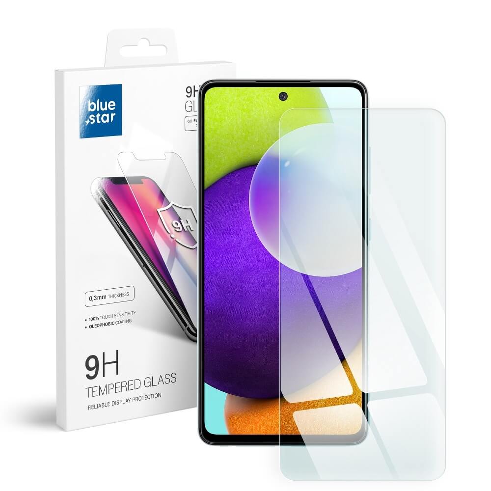 Blue Star Samsung Galaxy A53 5G 0.33mm 2.5D 9H Anti Fingerprint Tempered Glass Αντιχαρακτικό Γυαλί Οθόνης - Clear