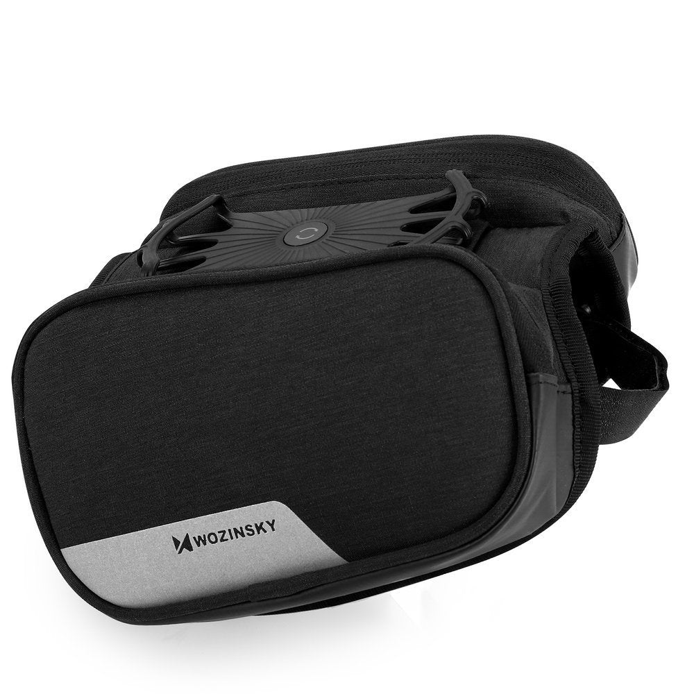 Wozinsky Bike Front Storage Bag - Universal Τσάντα Αποθήκευσης για Ποδήλατο 1,5L - Black - WBB14BK