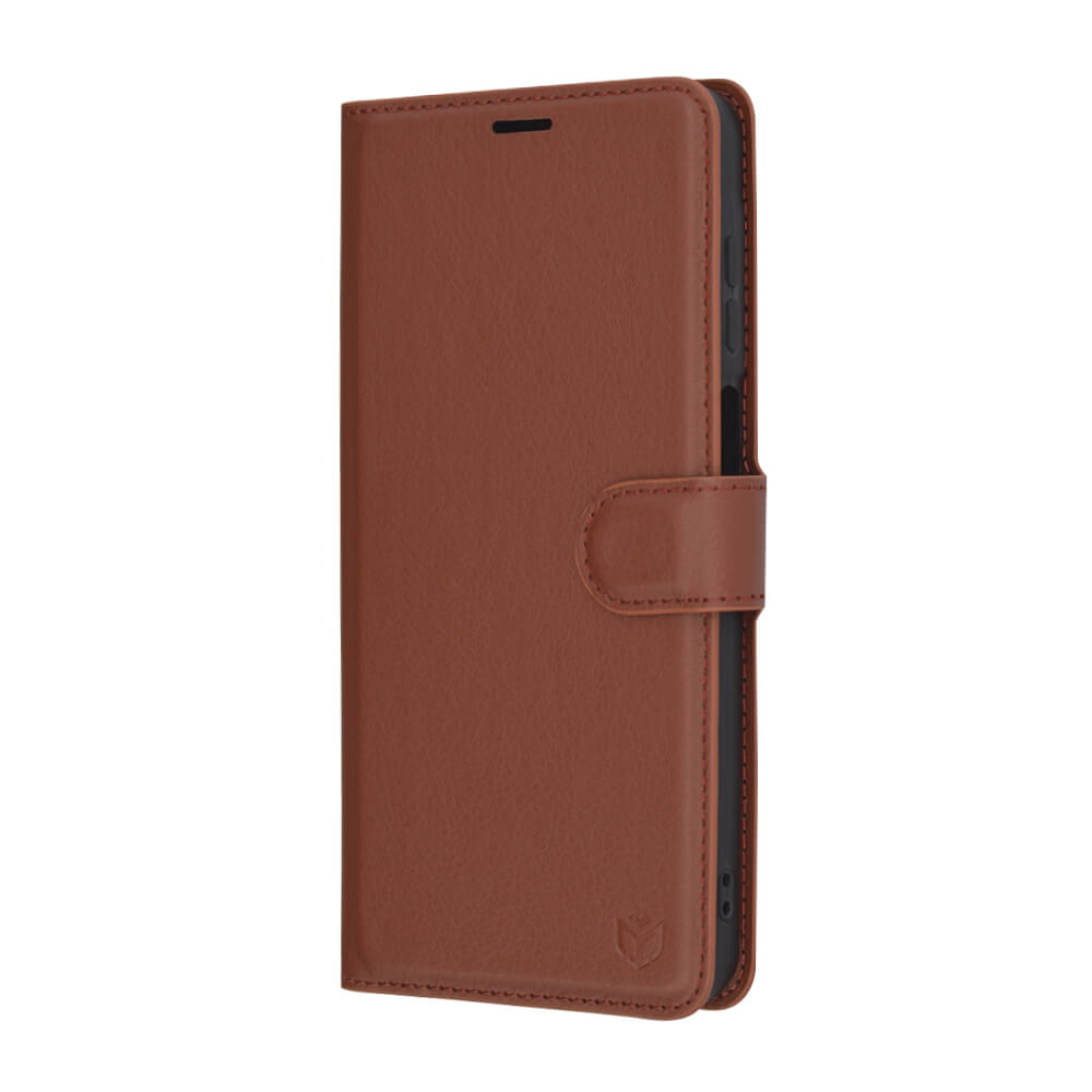 Techsuit Samsung Galaxy A16 4G / A16 5G - Leather Folio - Θήκη Πορτοφόλι από Δερματίνη με Stand - Brown