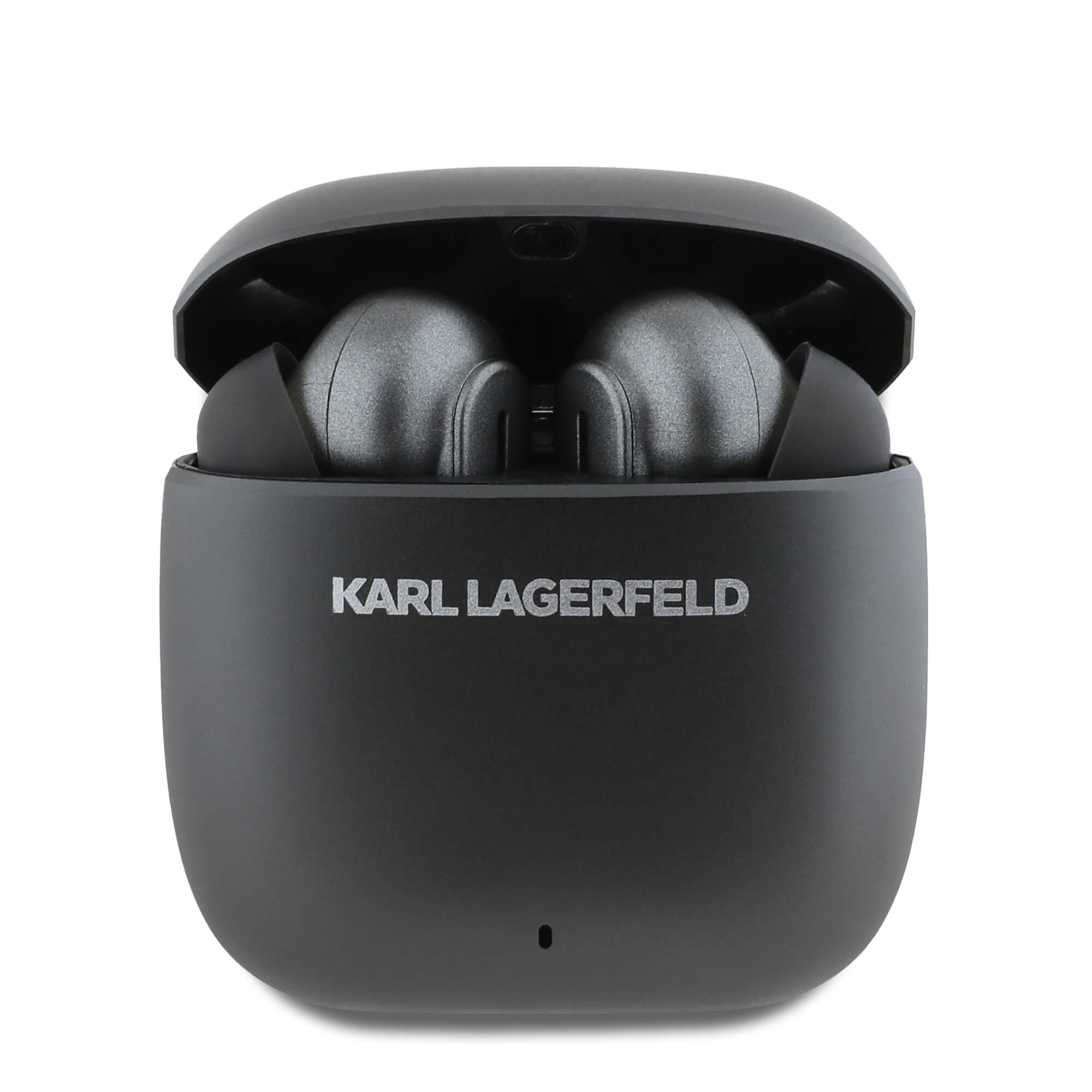 Karl Lagerfeld Metal Printed Logo - Bluetooth 5.4 - Ασύρματα ακουστικά για Κλήσεις / Μουσική - Black