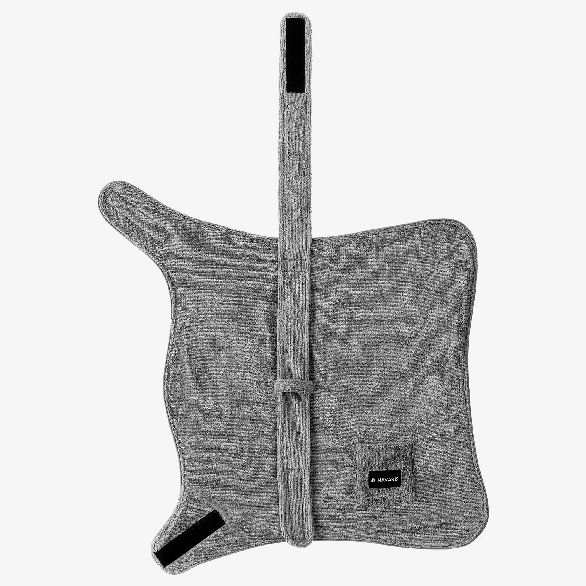 Navaris Μπουρνούζι Σκύλου - L - Grey - 56089.22.3