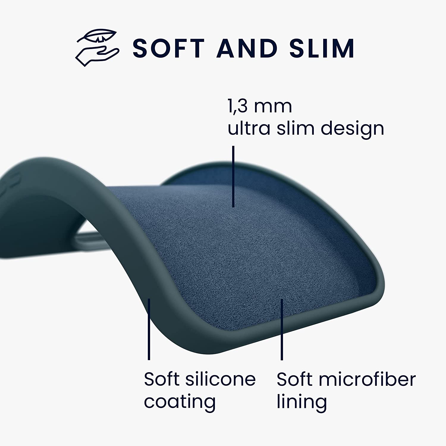 KW Xiaomi 12T / 12T Pro Θήκη Σιλικόνης Rubberized TPU - Dark Slate - 60213.202