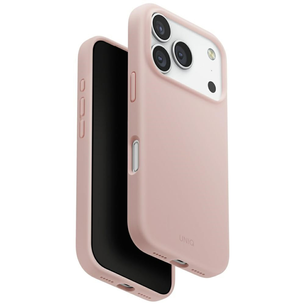 Uniq iPhone 17 Pro - Lino - Θήκη Σιλικόνης με MagSafe - Pink