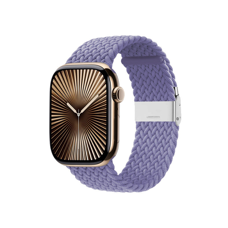 Crong Λουράκι Apple Watch 2/3/4/5/6/7/8/9/10/11 - SE (1/2/3) - 38/40/41/42mm Wave Band - Purple