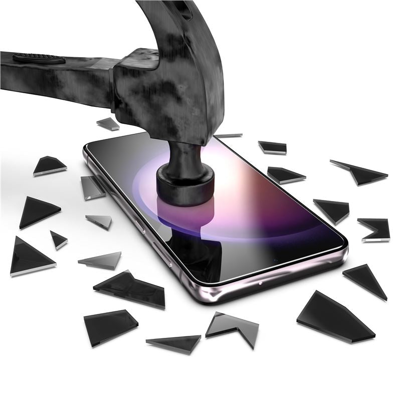 Mobile Origin Samsung Galaxy S24 Screen Guard 9H Αντιχαρακτικό Γυαλί Οθόνης με Κιτ Εγκατάστασης - Clear