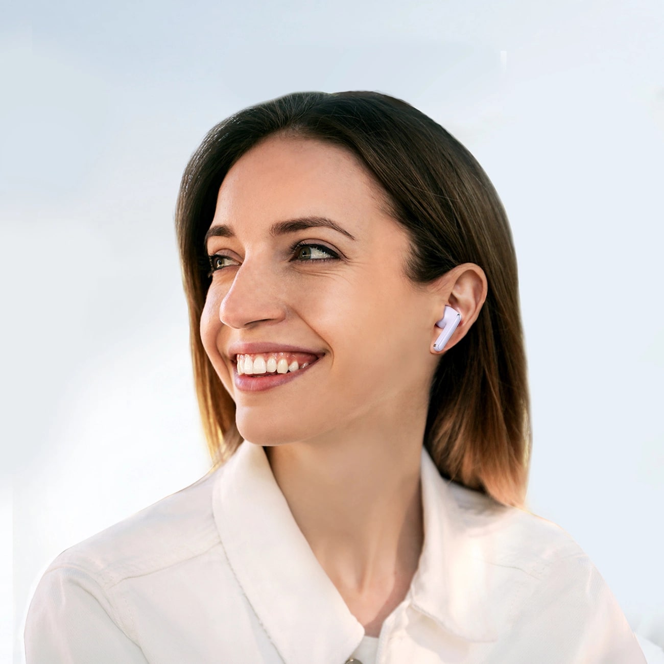 Joyroom Funpods TWS Bluetooth 5.3 - Ασύρματα ακουστικά για Κλήσεις / Μουσική - Purple - JR-FB1