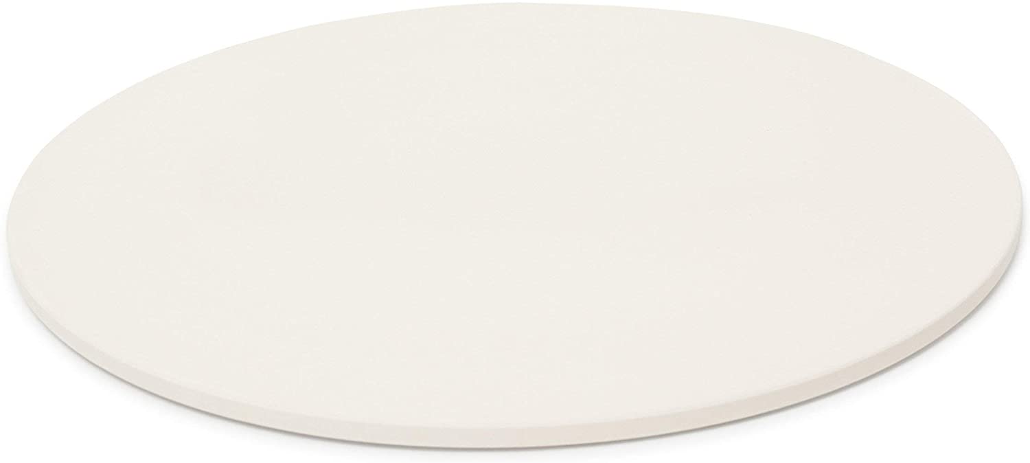 Relaxdays Στρόγγυλη Πέτρα για Ψήσιμο Πίτσας από Κορδιερίτη - Beige - 4052025193393