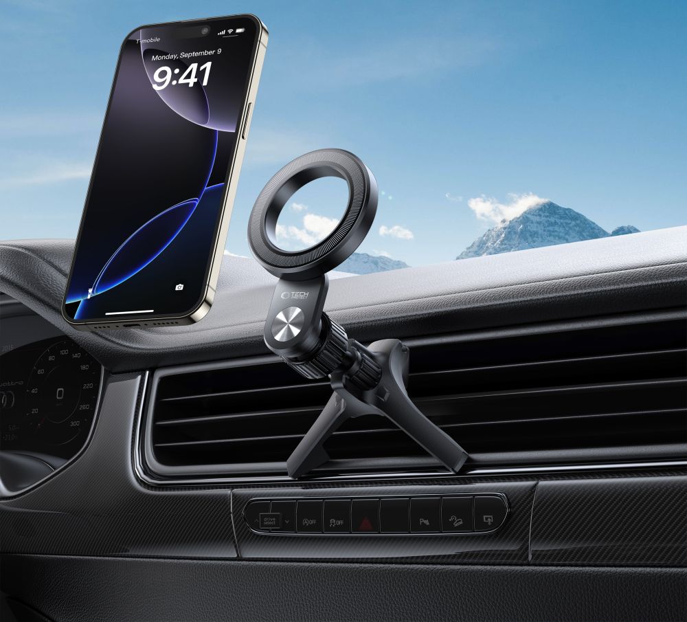 Tech-Protect N53 Μαγνητική MagSafe Βάση Αυτοκινήτου Αεραγωγού - Black