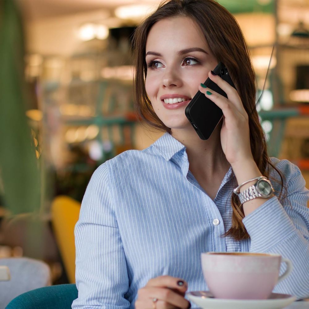 Tech-Protect Samsung Galaxy A16 4G / A16 5G Icon Θήκη Σιλικόνης Rubber TPU - Black