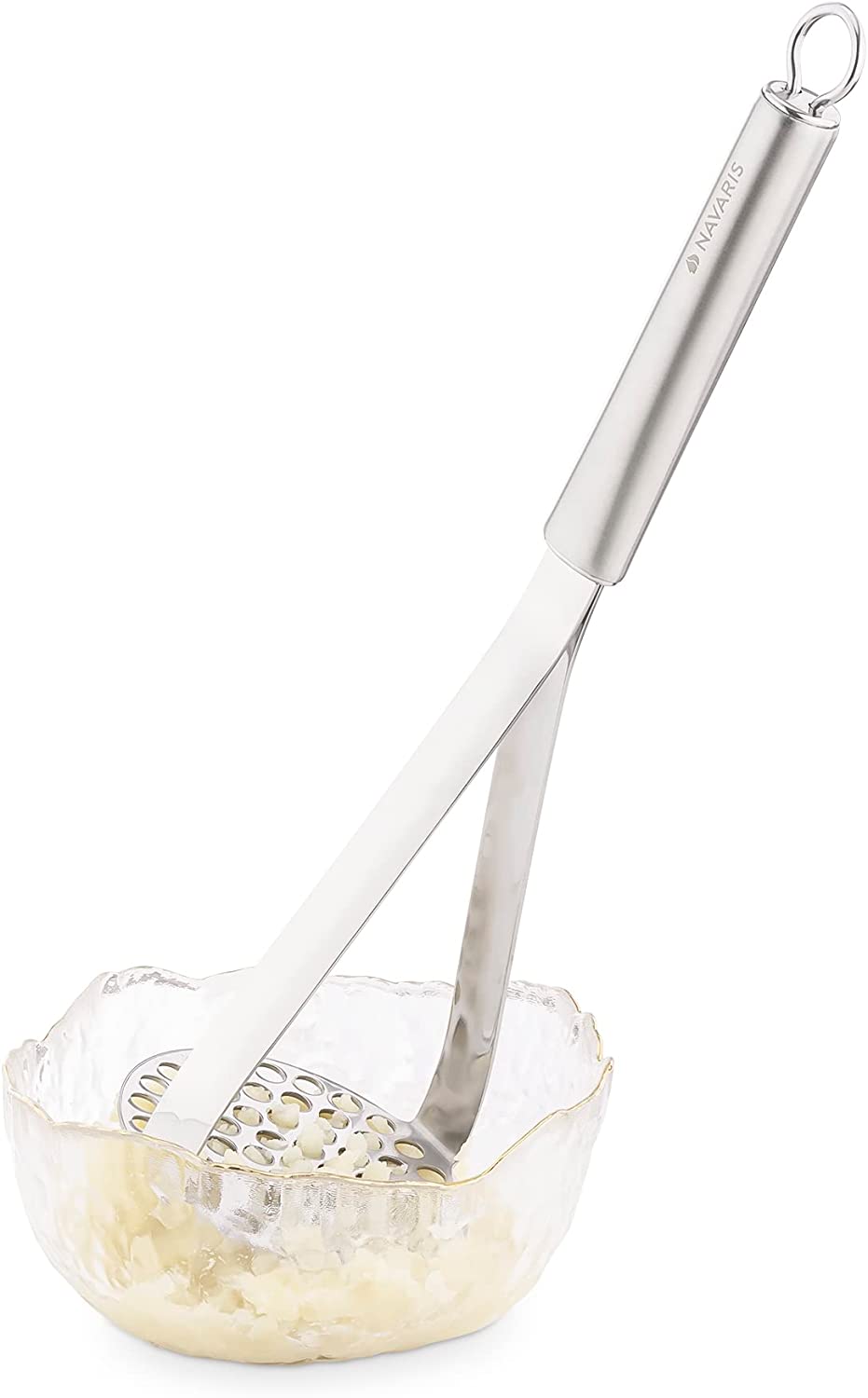 Navaris Πρέσα Πατάτας από Ανοξείδωτο Ατσάλι - Silver - 58087.01