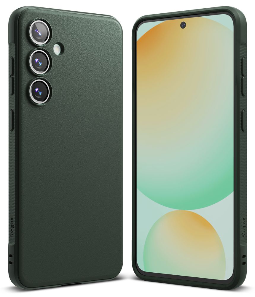 Ringke Samsung Galaxy S24 FE Onyx Durable TPU Case Θήκη Σιλικόνης - Dark Green