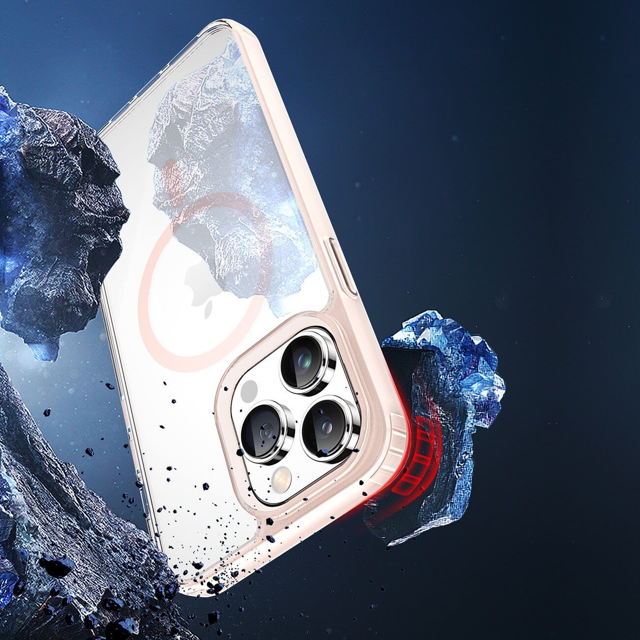 Dux Ducis iPhone 14 Pro Clin2 Θήκη με MagSafe - Διάφανη / Pink