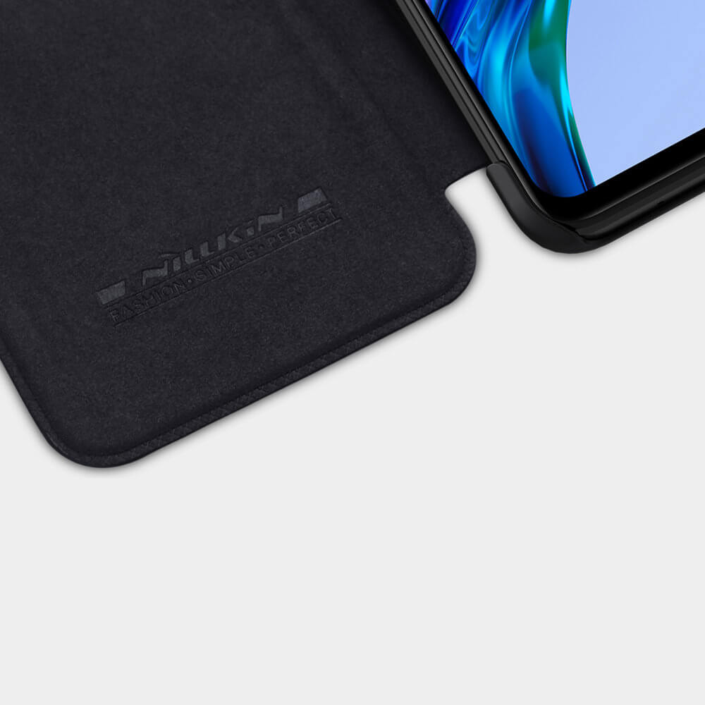 Nillkin Xiaomi Redmi 10 Qin Leather Flip Book Case Θήκη Βιβλίο - Black