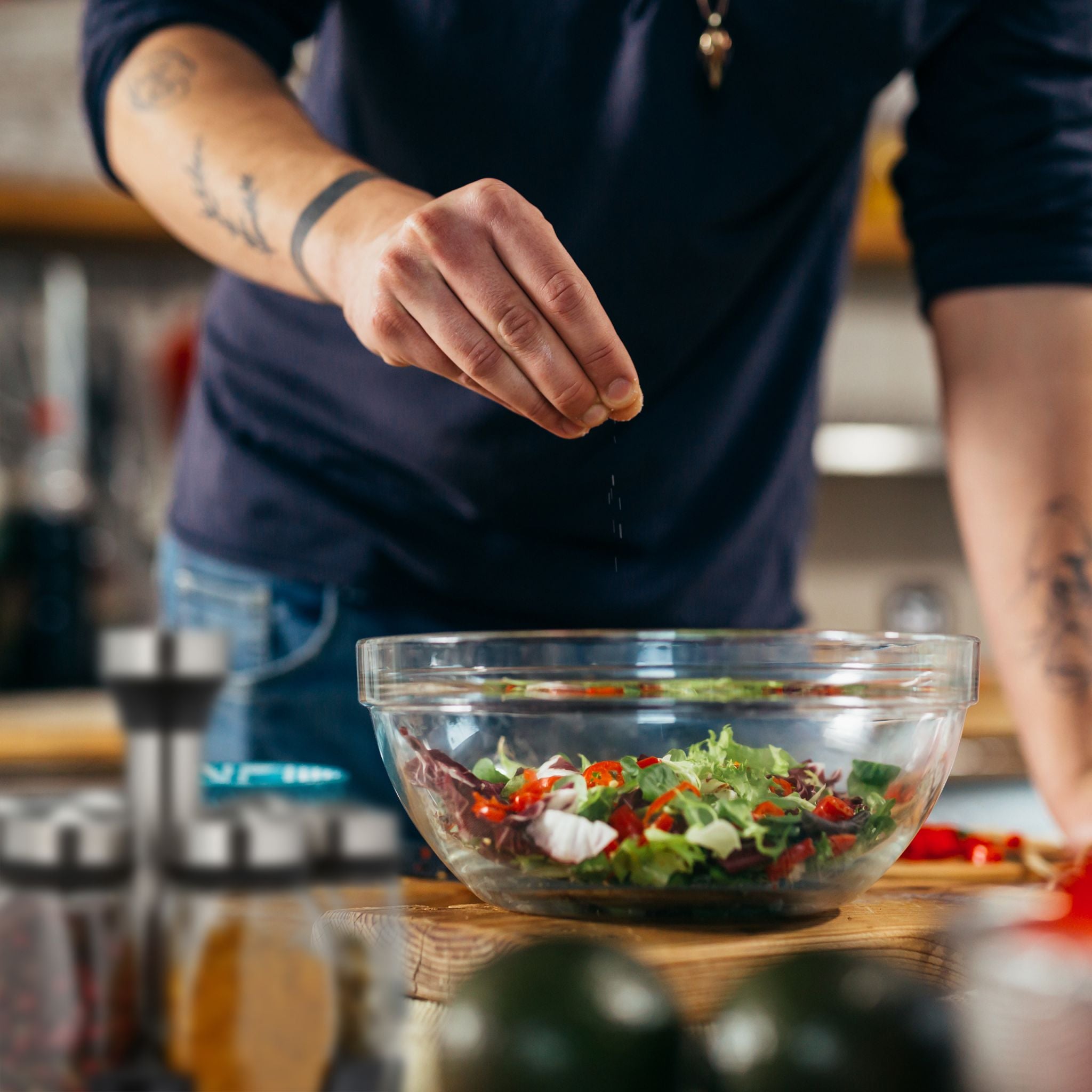 Relaxdays Καρουζέλ Μπαχαρικών με 6 Δοχεία - Silver / Black - 4052025423001