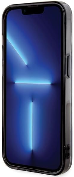 Karl Lagerfeld iPhone 15 - IML Karl's Head MagSafe Σκληρή Θήκη με Πλαίσιο Σιλικόνης και MagSafe - Διάφανη / Black - KLHMP15SHKHNOTK