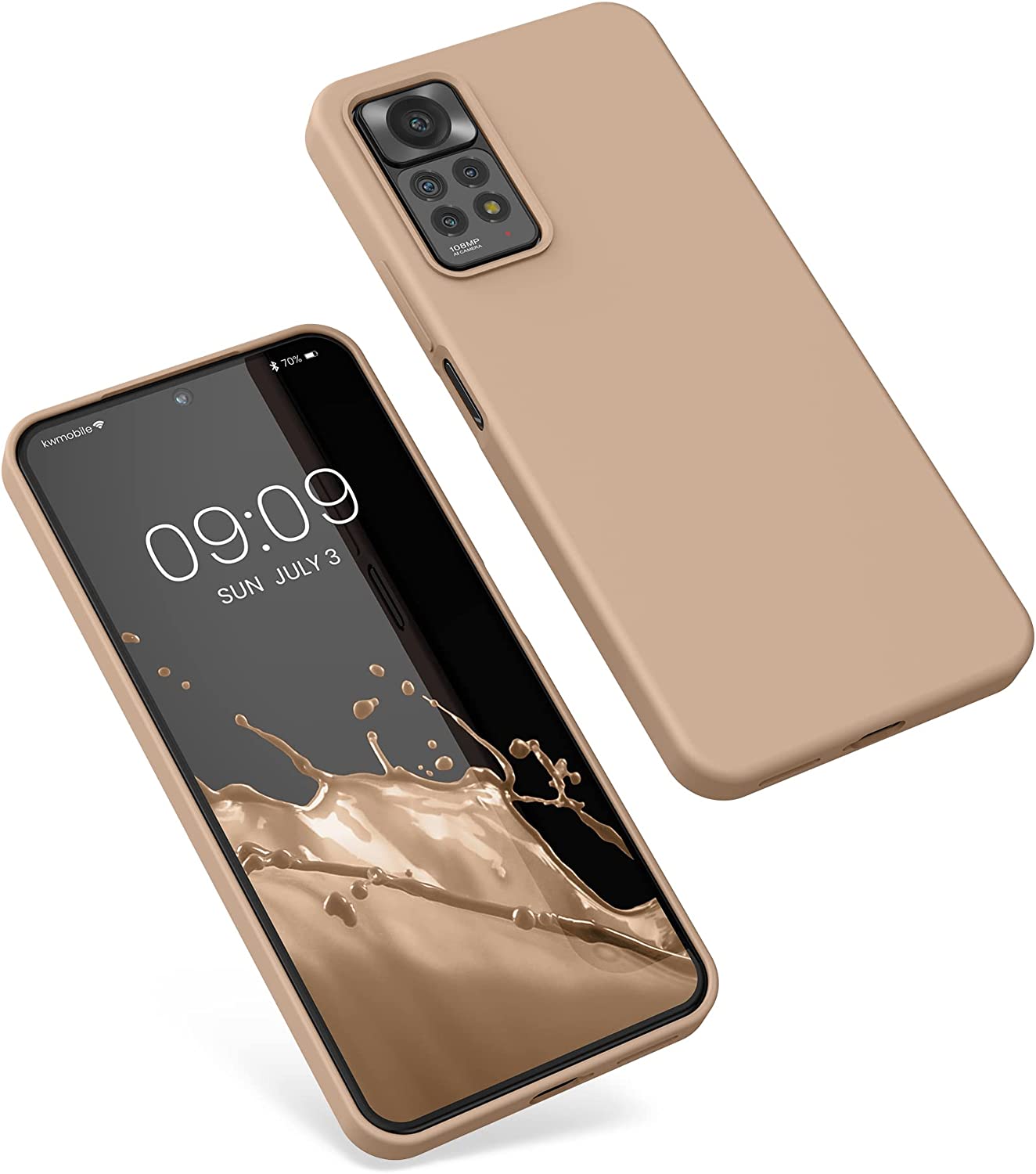 KW Xiaomi Redmi Note 11 Pro / Note 11 Pro 5G Θήκη Σιλικόνης Rubberized TPU - Macchiato - 57373.245
