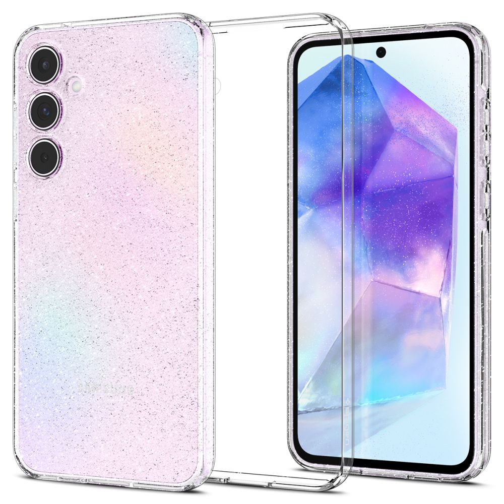 Spigen Samsung Galaxy A55 5G Liquid Crystal Θήκη Σιλικόνης - Glitter Crystal