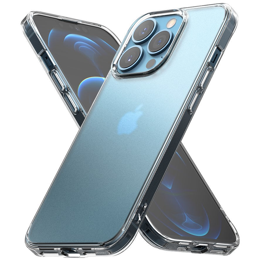 Ringke iPhone 13 Pro Fusion Σκληρή Θήκη με Πλαίσιο Σιλικόνης - Ματ Διάφανη