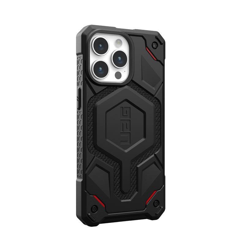 UAG iPhone 15 Pro Max Monarch Pro Kevlar Series Σκληρή Θήκη με MagSafe - Kevlar Black
