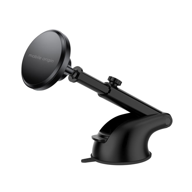 Mobile Origin MO4 Μαγνητική Βάση Αυτοκινήτου για το Ταμπλό με Ασύρματη Φόρτιση MagSafe 15W - Black