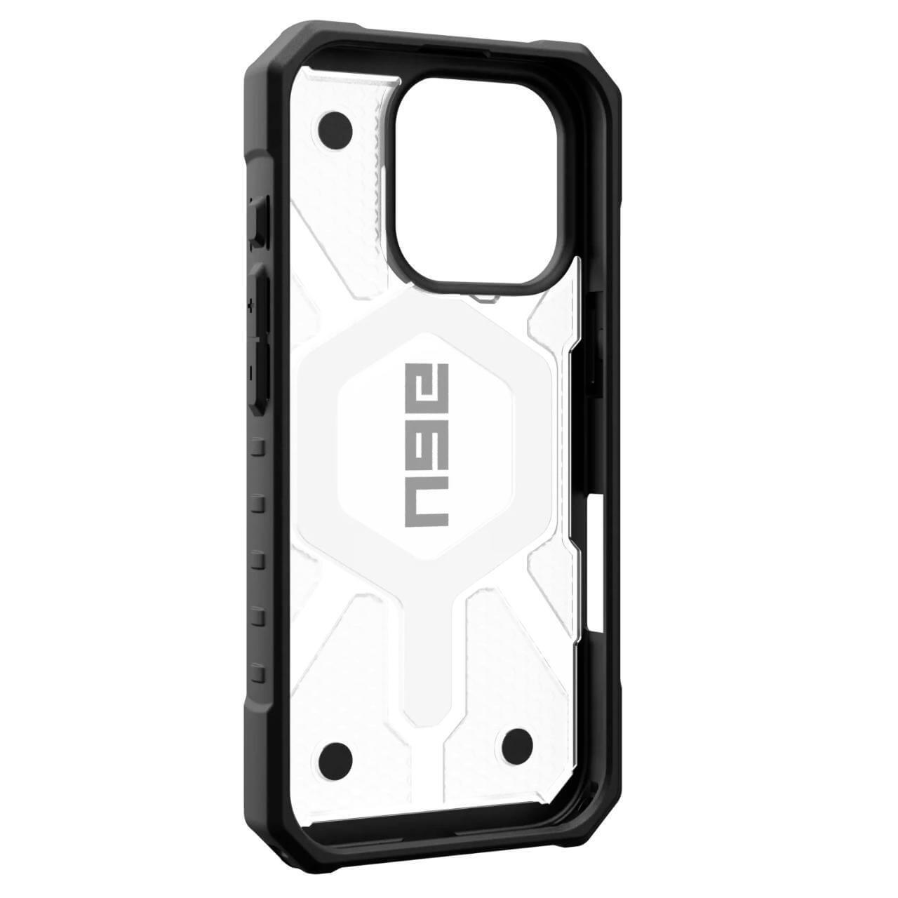 UAG iPhone 16 Pro Max Pathfinder Clear MagSafe Σκληρή Θήκη με MagSafe - Ice