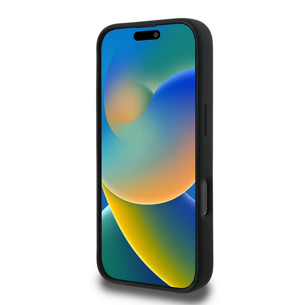 Karl Lagerfeld iPhone 16 Pro - Silicone Karl and Choupette Heads - Θήκη Σιλικόνης με MagSafe - Black - KLHMP16LSKCHTCK