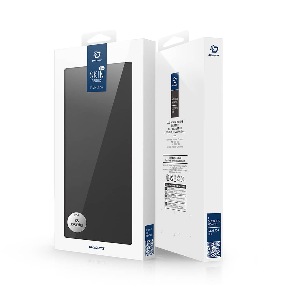 Dux Ducis Samsung Galaxy S25 Edge - Skin Pro - Θήκη Βιβλίο - Black