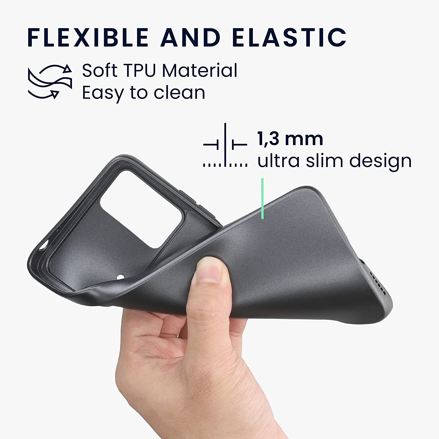 KW Xiaomi Poco X4 Pro 5G Θήκη Σιλικόνης TPU - Metallic Grey - 57984.232