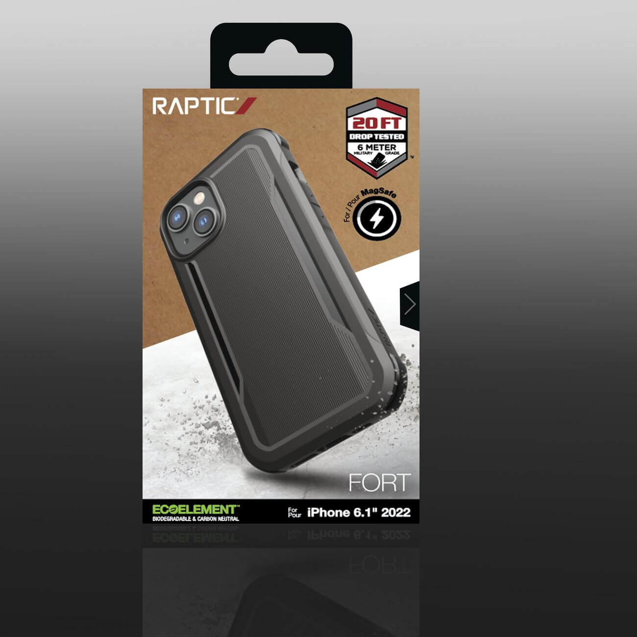 X-Doria Raptic iPhone 14 Fort Case Σκληρή Θήκη με MagSafe - Black