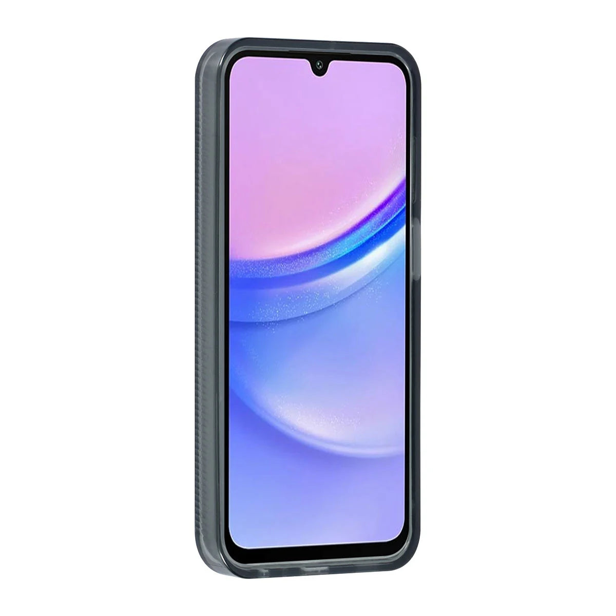 Tuniq Samsung Galaxy A15 4G / A15 5G - Σκληρή Θήκη με Πλαίσιο Σιλικόνης - Ημιδιάφανο Μαύρο / Διάφανο