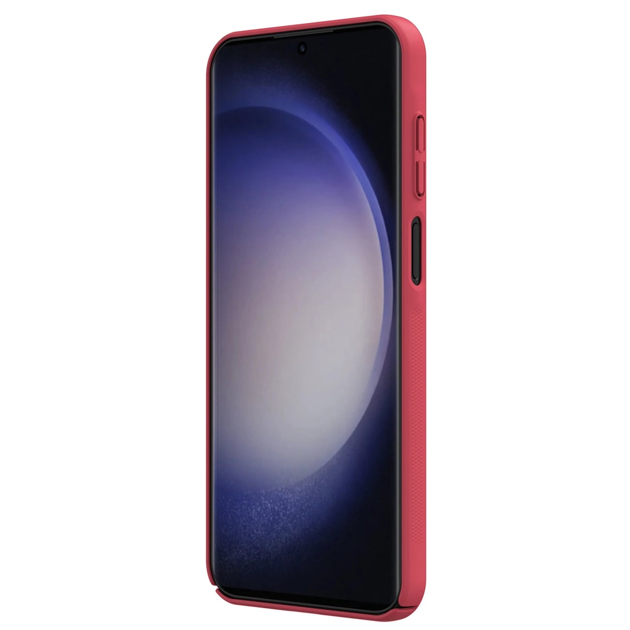 Nillkin Samsung Galaxy A15 4G / A15 5G Super Frosted Shield Σκληρή Θήκη με Πλαίσιο Σιλικόνης - Bright Red