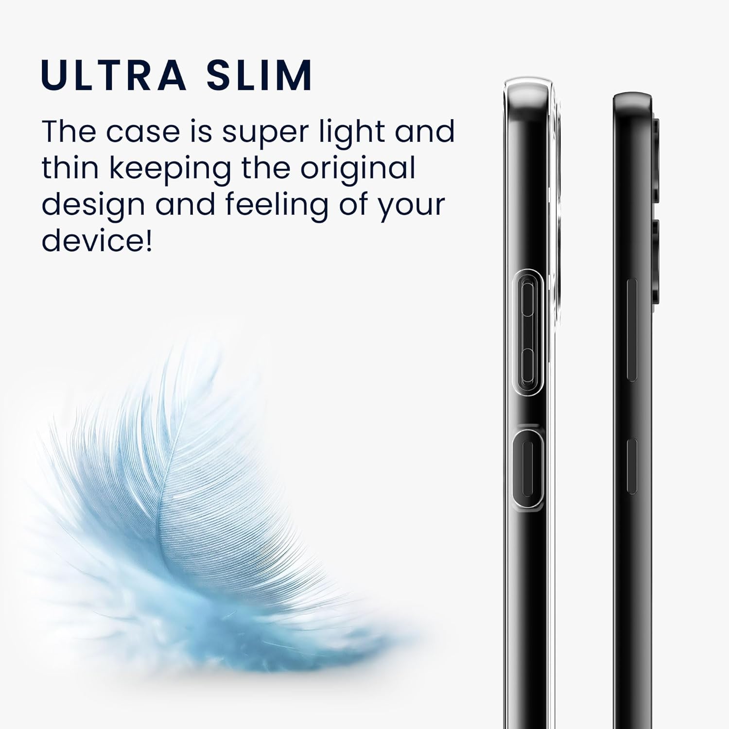 KW Xiaomi Redmi Note 13 5G Θήκη Σιλικόνης Crystal TPU - Διάφανη