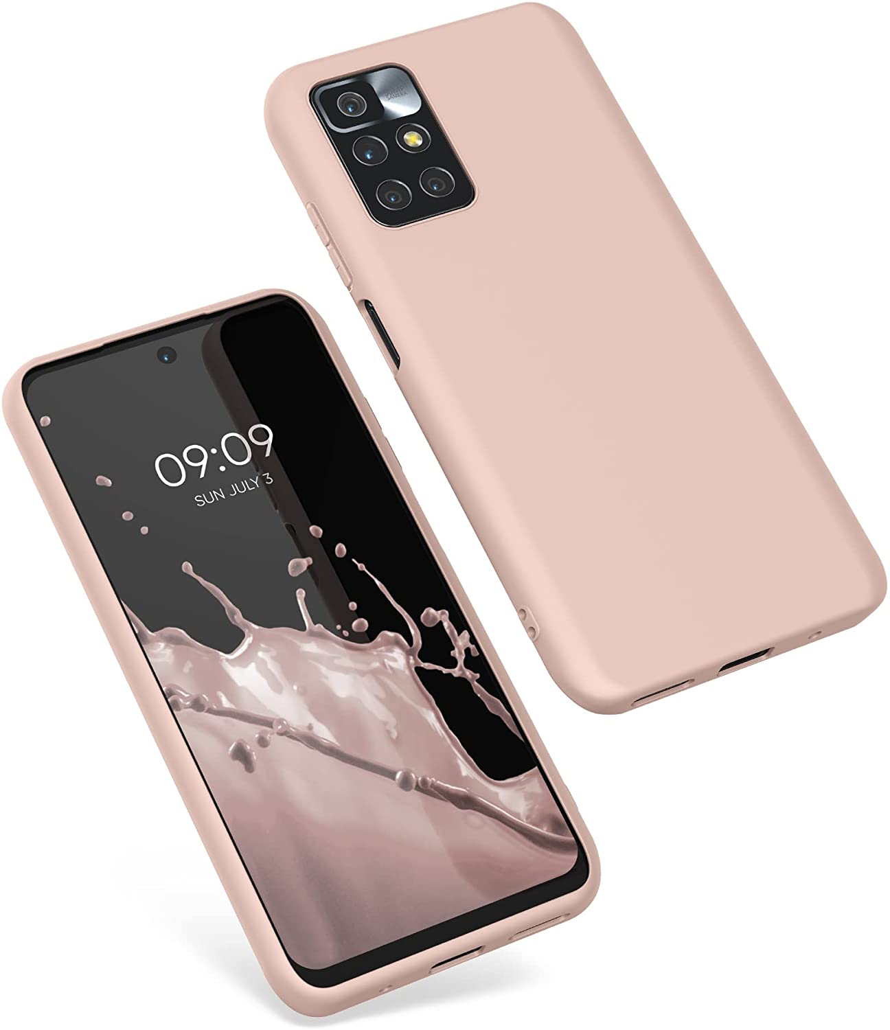 KW Xiaomi Redmi 10 Θήκη Σιλικόνης TPU - Coconut Swirl - 56147.225