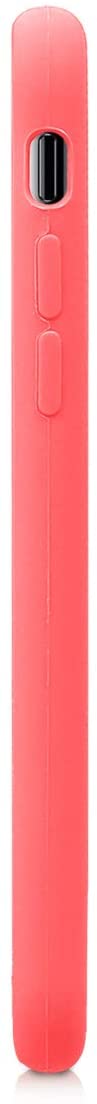 KW iPhone SE 2022 / SE 2020 / 7 / 8 Θήκη Σιλικόνης Rubber TPU - Neon Coral - 40225.103