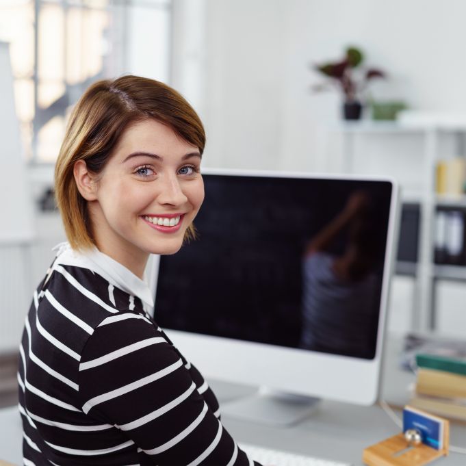 Relaxdays Βάση για Επαγγελματικές Κάρτες από Μπαμπού με Μπάλα - Natural - 4052025246181