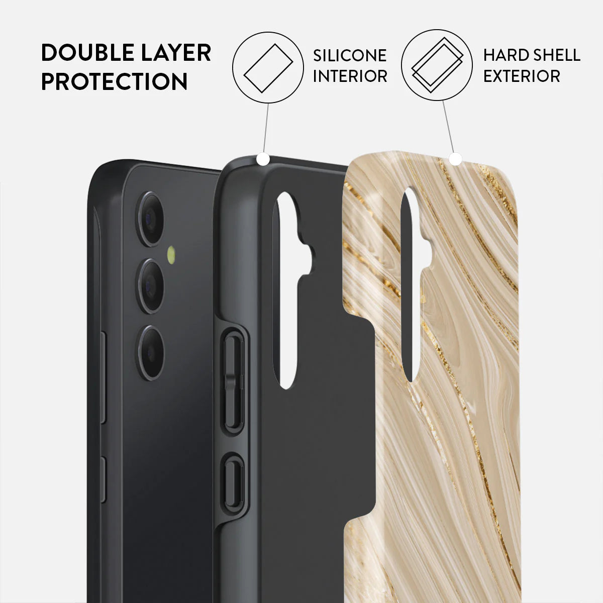 Burga Samsung Galaxy A35 5G Fashion Tough Σκληρή Θήκη - Full Glam