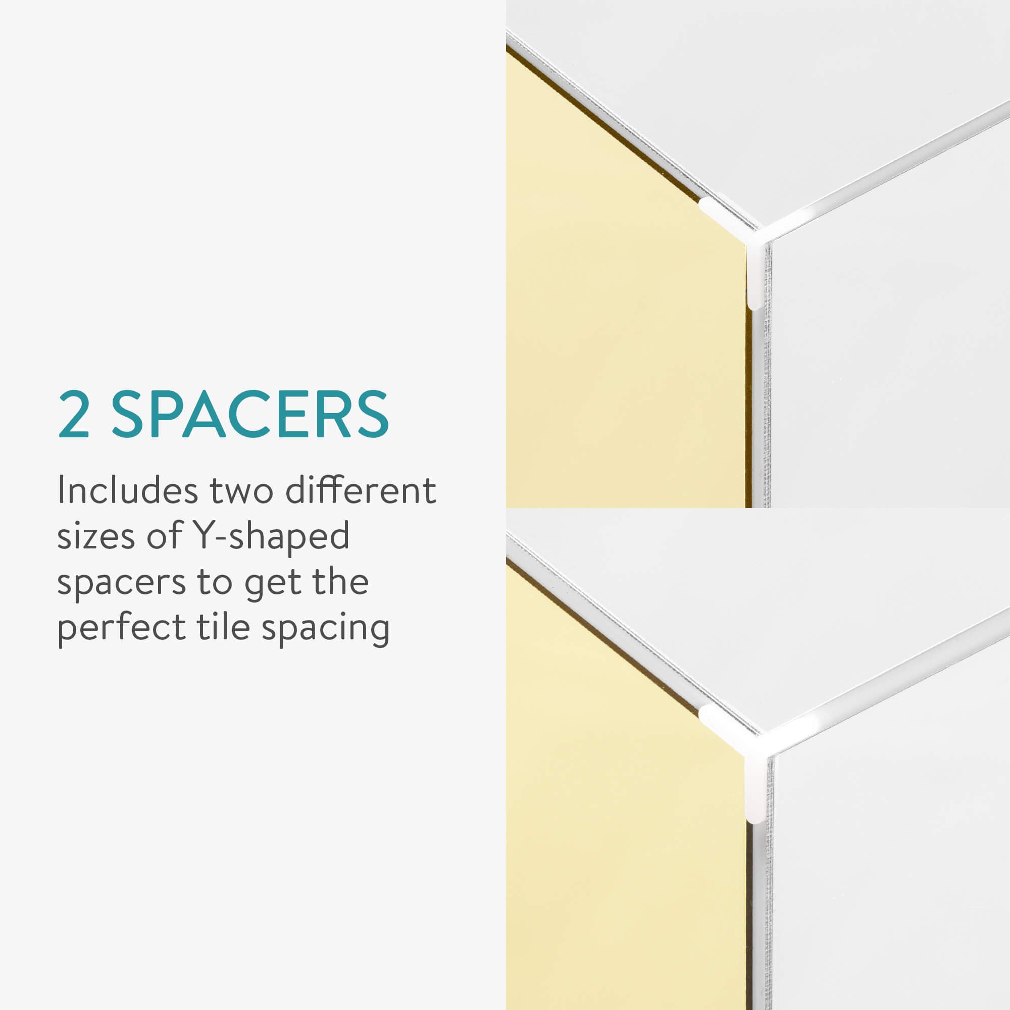 Navaris Σετ με 12 Ακρυλικά Εξάγωνα Αυτοκόλλητα Πάνελ Καθρέπτες Τοίχου - Silver / Gold / Bronze / Black - 56744.01