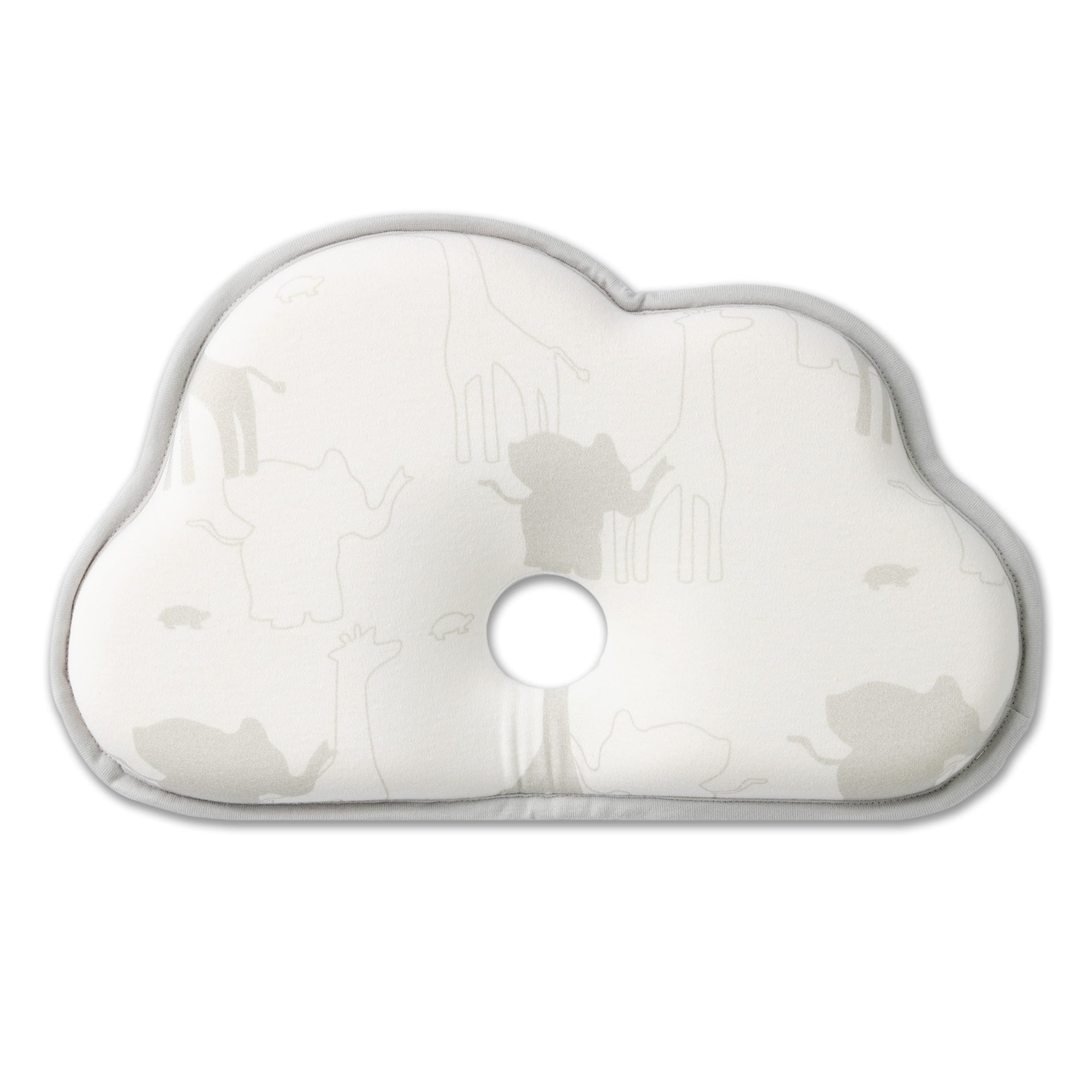 Navaris Anti-Flat Head Μαξιλάρι Μωρού - Light Grey - 51681.22