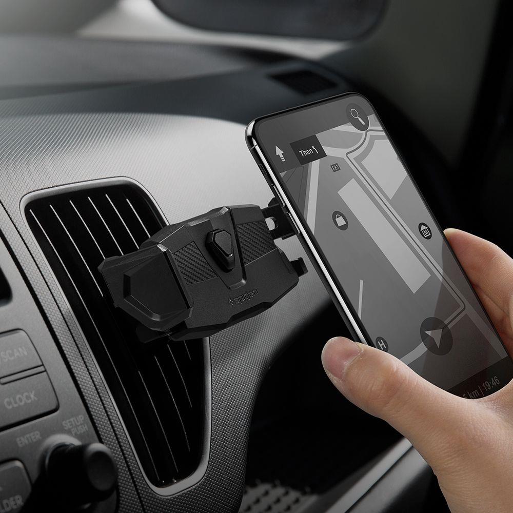 Spigen CLICK.R Vent Car Mount Holder Βάση Αυτοκινήτου Αεραγωγού - Black