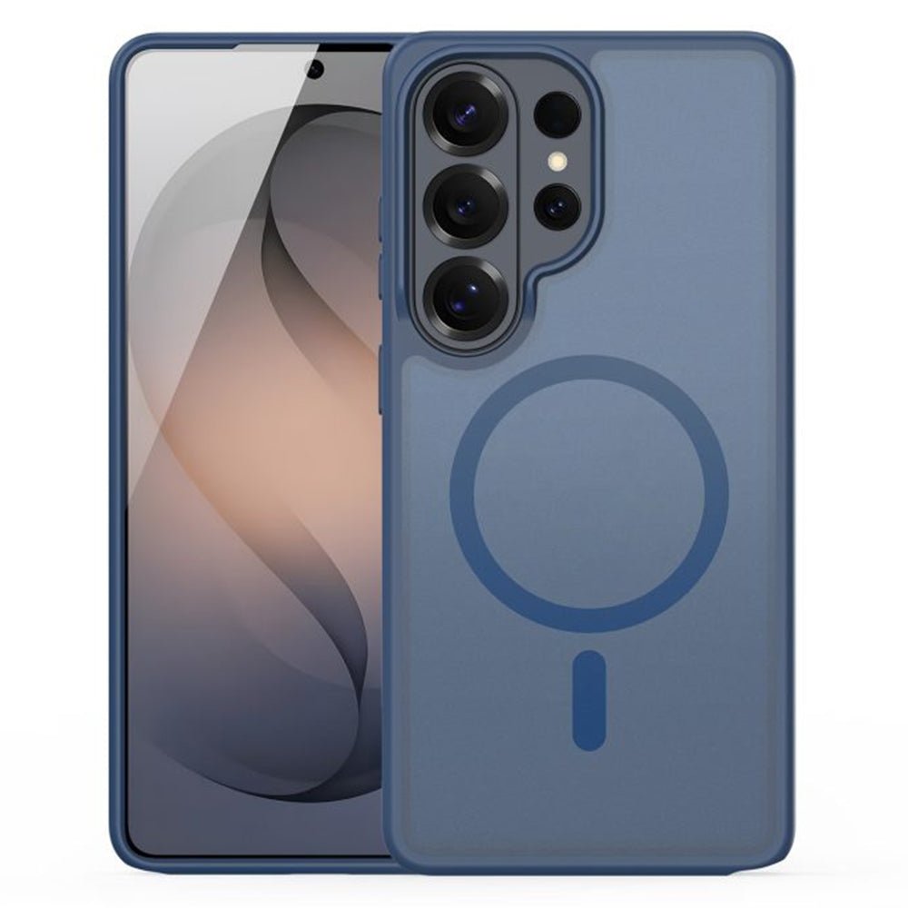 Dux Ducis Samsung Galaxy S26 Ultra - Σκληρή Θήκη με Πλαίσιο Σιλικόνης MagSafe - Yind Series - Dark Blue