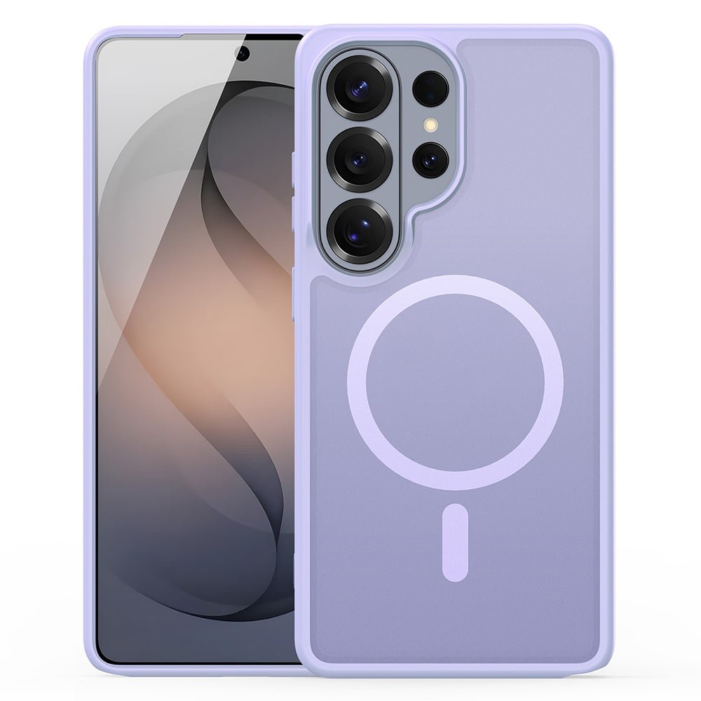 Dux Ducis Samsung Galaxy S26 Ultra - Σκληρή Θήκη με Πλαίσιο Σιλικόνης MagSafe - Yind Series - Light Purple