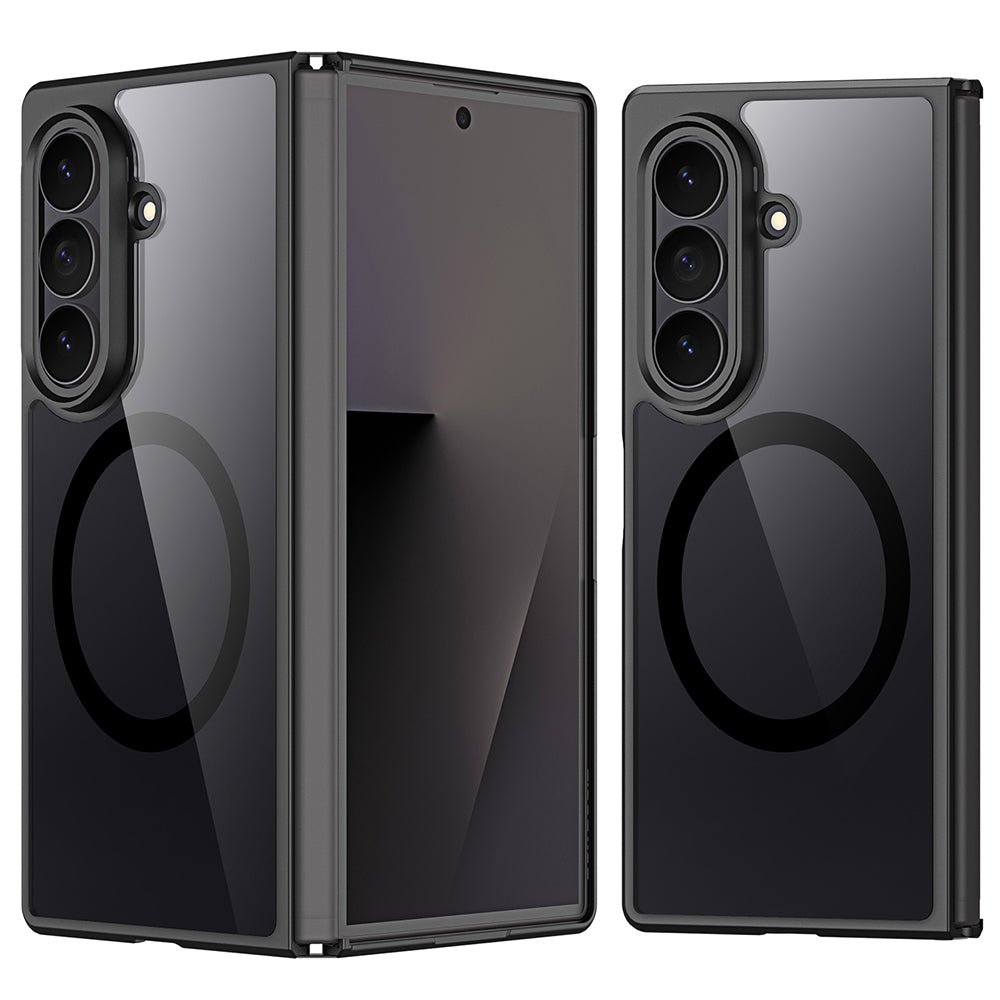 Dux Ducis Samsung Galaxy Z Fold8 Ultra - Σκληρή Θήκη με Πλαίσιο Σιλικόνης MagSafe - Aimo Series - Black