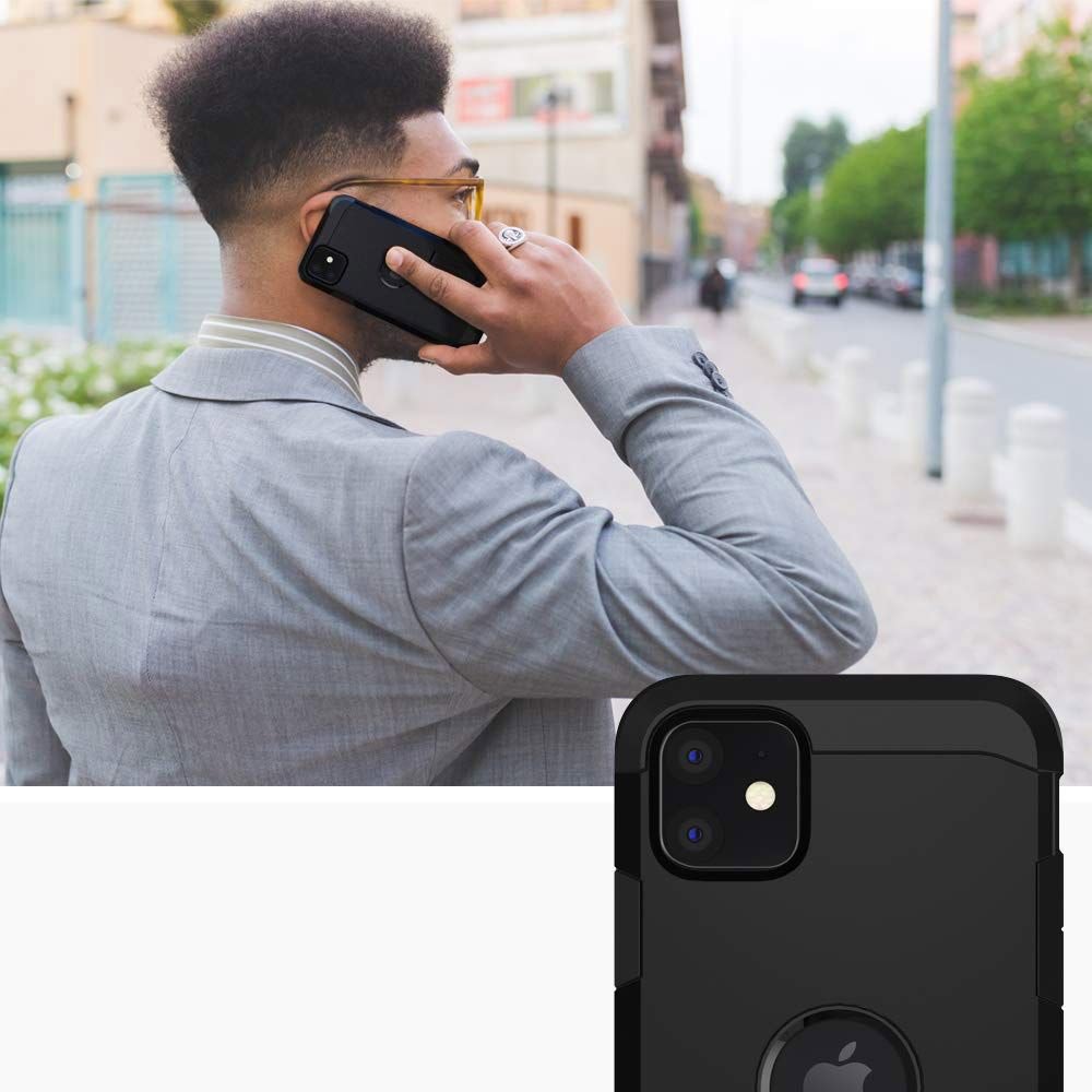 Spigen iPhone 11 Tough Armor Σκληρή Θήκη - Black