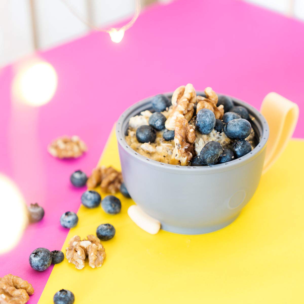 Navaris Vacuum Insulated Food Jar Θερμός από Ανοξείδωτο Ατσάλι με Καπάκι-Δοχείο Για Φαγητό - 450ml - Dark Gray - 47325.1.19