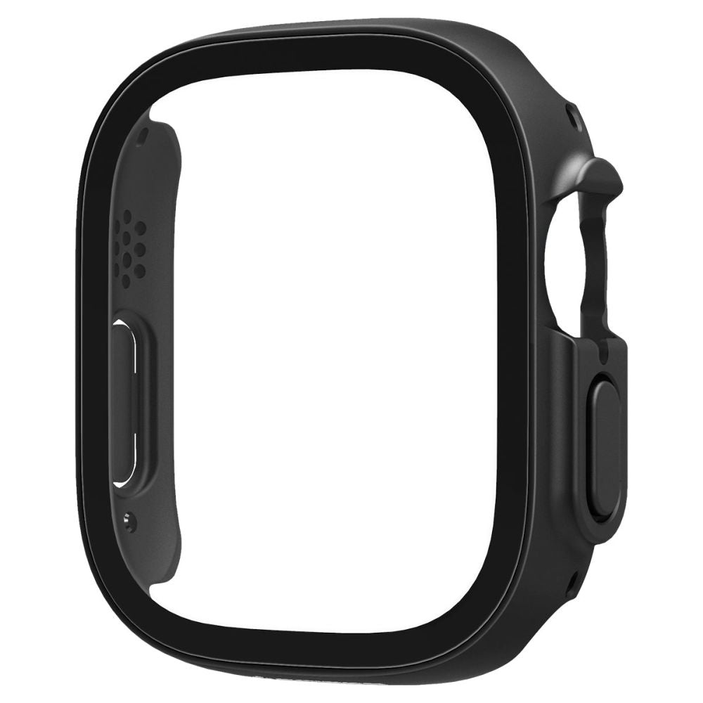 Spigen Θήκη Apple Watch Ultra (1/2/3) - 49mm Thin Fit 360 με Προστασία Οθόνης - Black