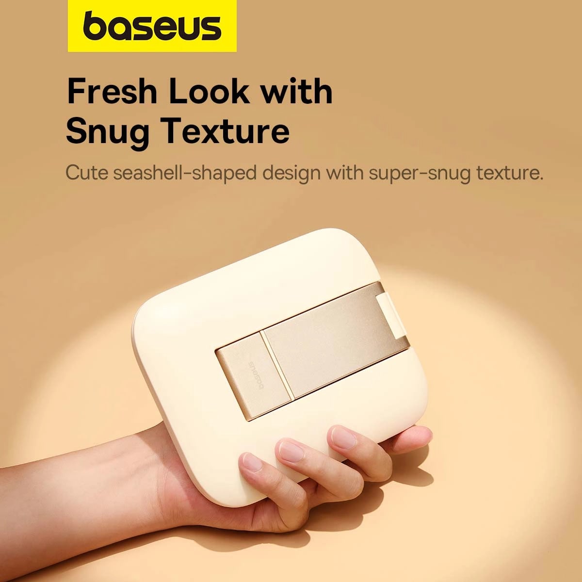 Baseus BS-HP009 Seashell Series Αναδιπλούμενη Βάση Στήριξης Tablet - Pink