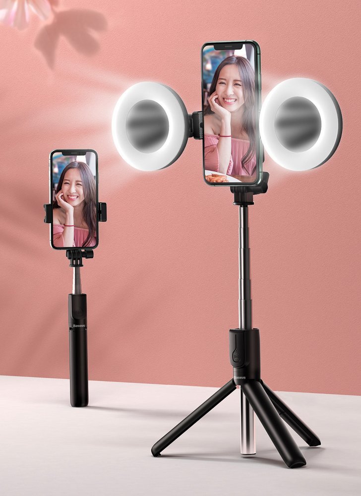 Baseus Lovely Fill Light Accessories - Φως για Selfie Stick - Black - ACBGD-01
