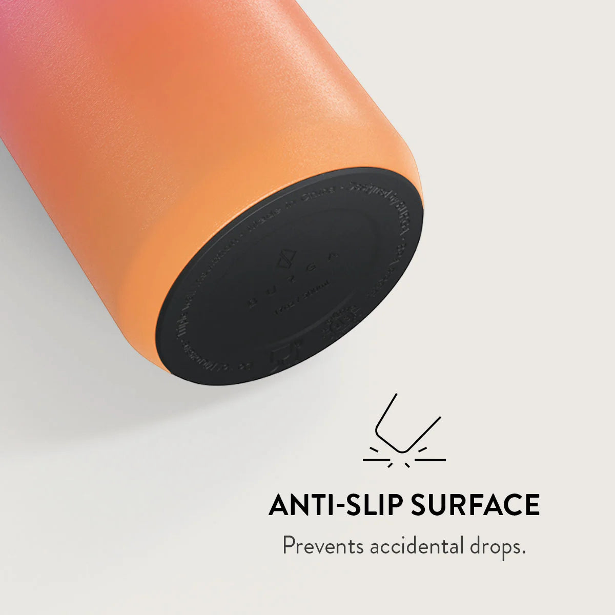 Burga Μπουκάλι Θερμός από Ανοξείδωτο Ατσάλι - 500ml - Sunset Club