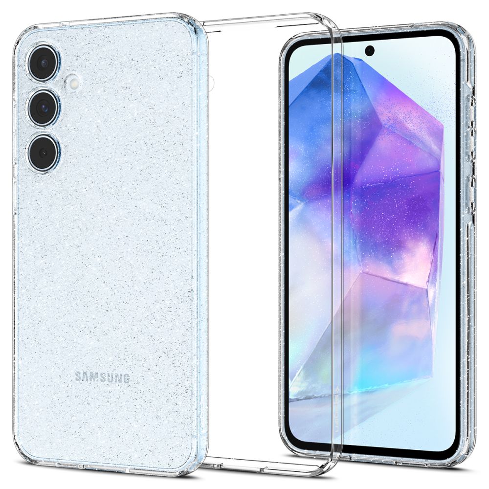 Spigen Samsung Galaxy A55 5G Liquid Crystal Θήκη Σιλικόνης - Glitter Crystal